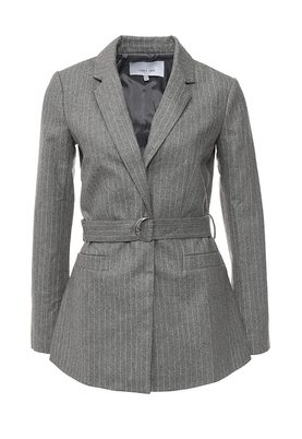 LOST INK  GREY PINSTRIPE BLAZER